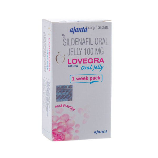 女用果凍偉哥 LOVEGRA Oral Jelly 粉紅色果凍 玫瑰果凍 增加愉悅感 增加敏感度 香港現貨正品