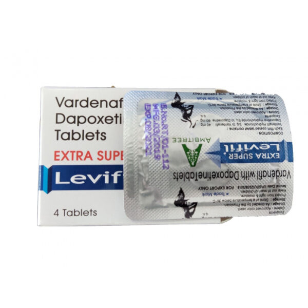 樂威壯 立威大 EXTRA SUPER Levifil 雙效片 藍箭頭雙效助勃延時 不舉持久早洩剋星 - Image 2